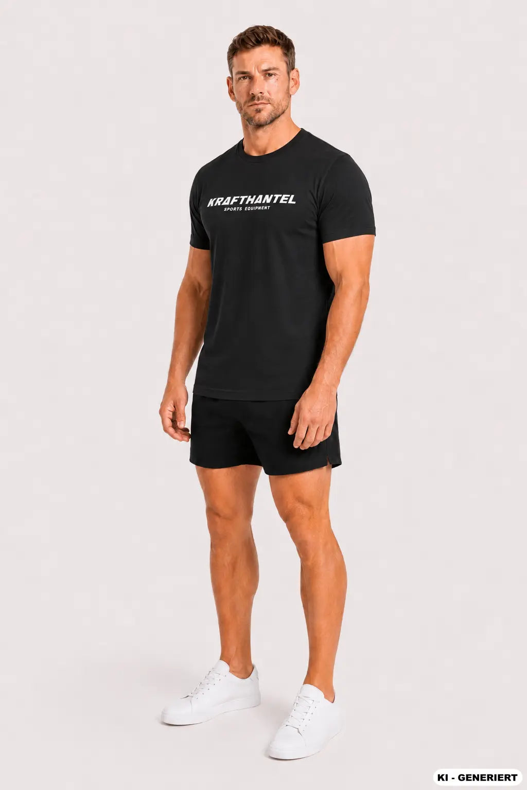Cotton T-Shirt KRAFTHANTEL White