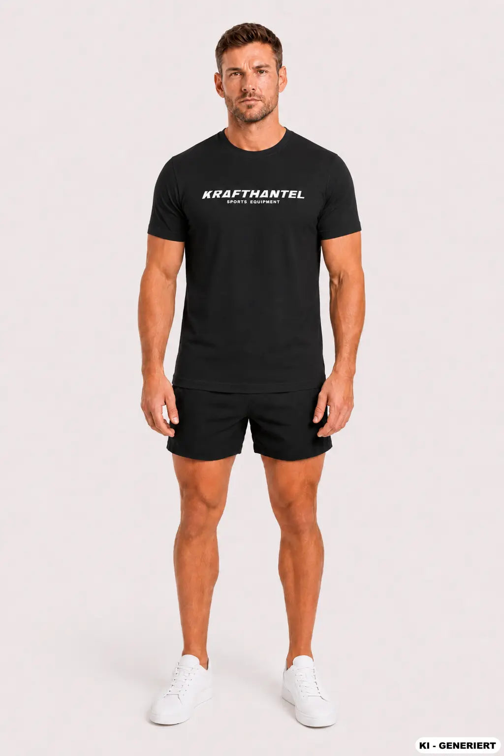 Cotton T-Shirt KRAFTHANTEL White